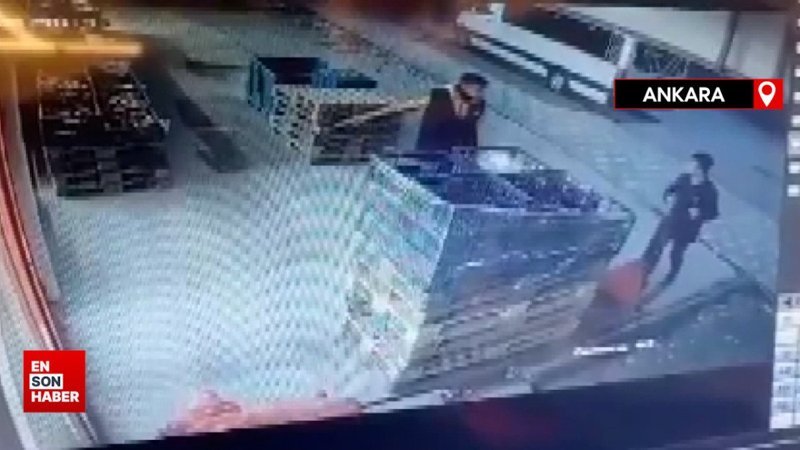 Ankara'da çocuktan satırlı saldırı: Market çalışanını yaraladı