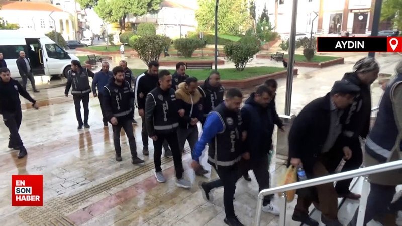 Aydın'da sahte raporlarla devleti zarara uğratan çete çökertildi