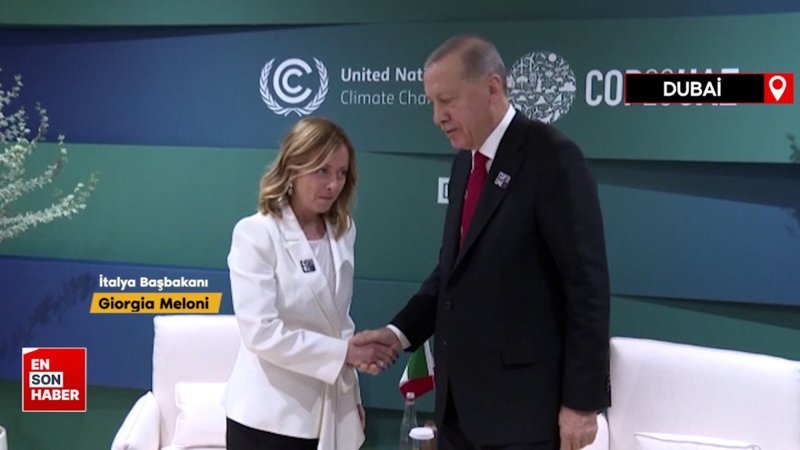 Cumhurbaşkanı Erdoğan'dan Dubai'de diplomasi trafiği