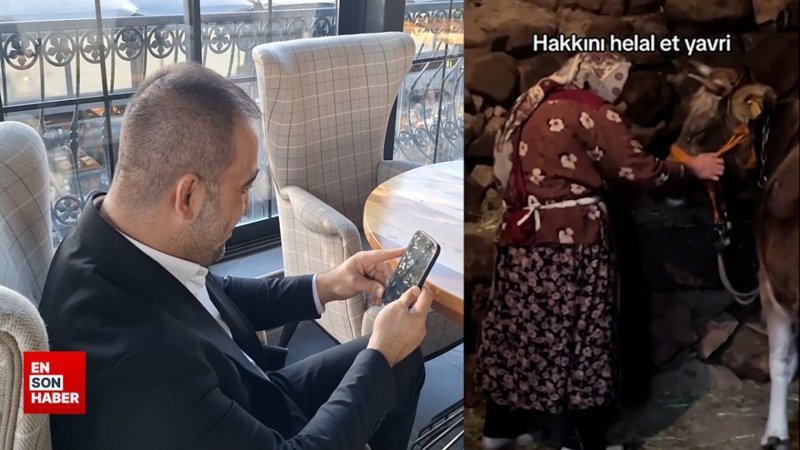 Erzurum'da umreye gitmek için ineğini satan Nazmiye Nine’ye müjdeli haber geldi