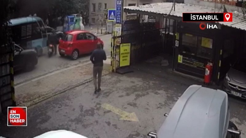 Kadıköy'de ters yönden gelen minibüsün altında kalan motosikletli konuştu