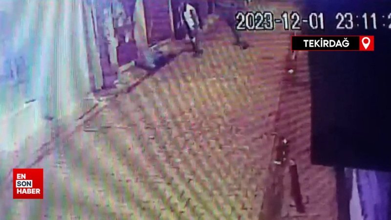 Tekirdağ'da hayati tehlikeye yol açan gasp olayı: 1800 saatlik görüntü incelendi