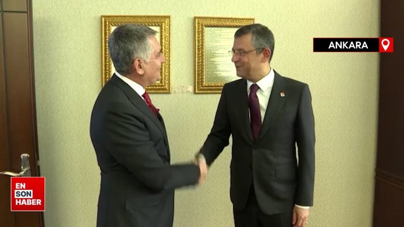 CHP Genel Başkanı Özel, TÜSİAD Başkanı Turan'ı kabul etti