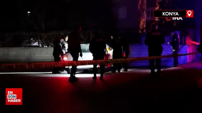 Konya'da emanet araçla giderken silahlı saldırıya uğradı