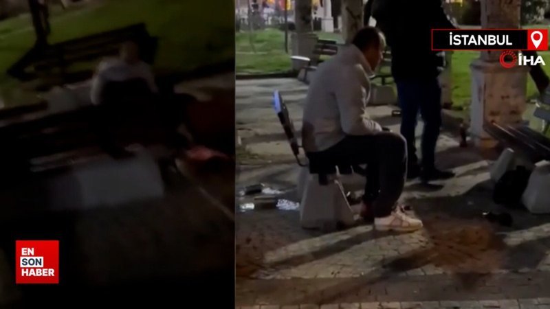 Büyükçekmece'de bıçaklanarak yaralanan adam horlayarak uyuya kaldı