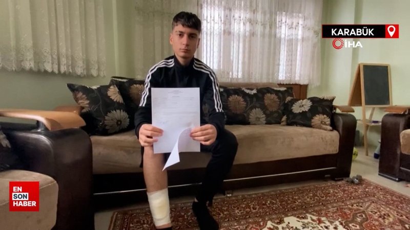 Karabük'te köpeğin ısırdığı 14 yaşındaki çocuk yaralandı