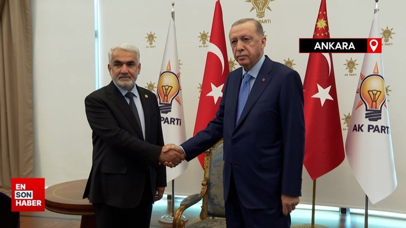 Cumhurbaşkanı Erdoğan ile Zekeriya Yapıcıoğlu görüştü