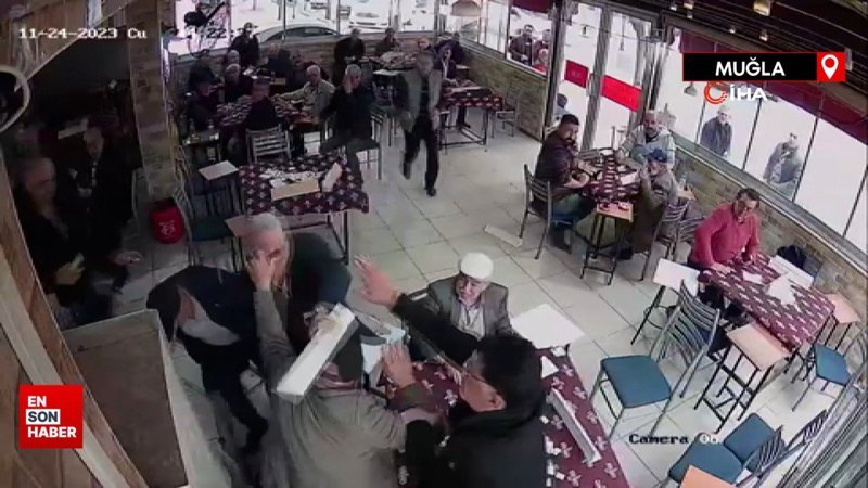 Muğla'da dedelerin okey masasında taş kavgası: Istakayla birbirlerini dövdüler