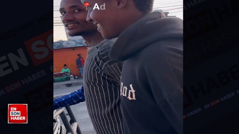 Türk fenomen Etiyopya'da tacize uğradı: O anlar böyle görüntülendi