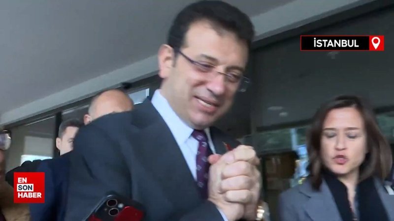 İmamoğlu: Başka partinin kendi içinde yürüyen süreçlerle ilgili konuşmam