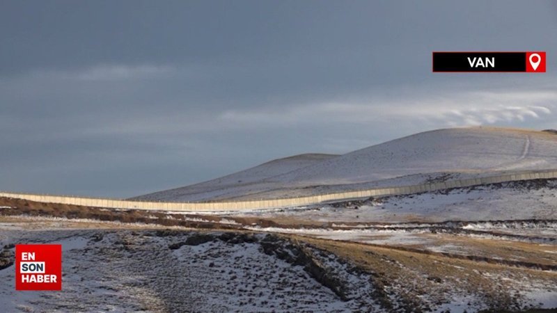 Van-İran sınırına örülen güvenlik duvarının 170 kilometresi tamamlandı