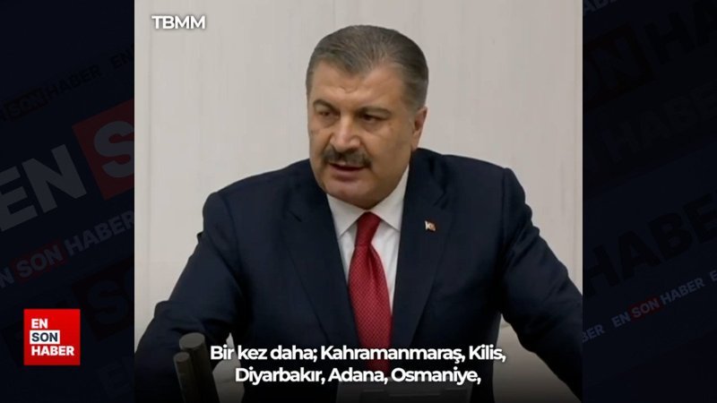 Sağlık Bakanı Fahrettin Koca, 6 Şubat depremleri için helallik istedi