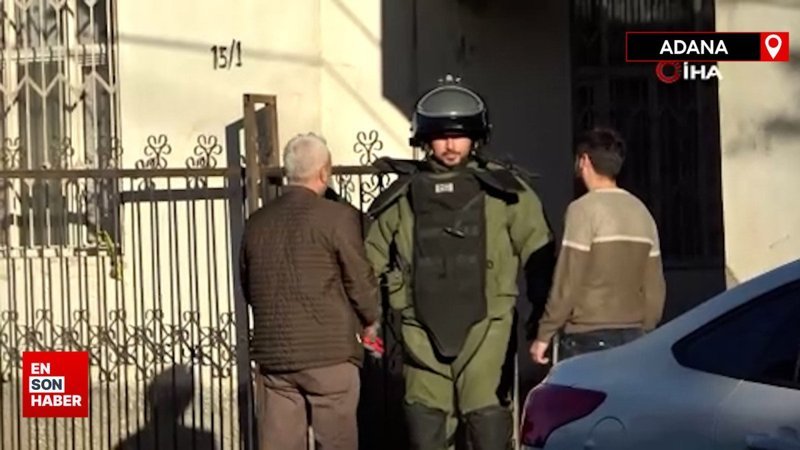 Adana'da bomba iddiasıyla kuyumcu soymaya çalıştı