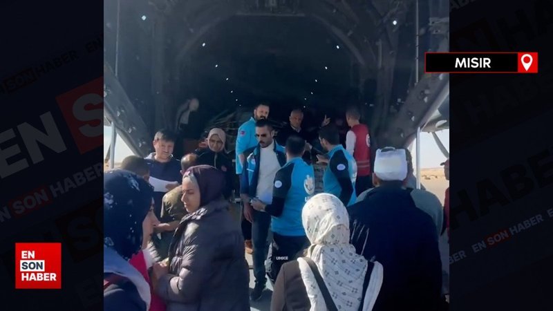 Gazzeli hastalar, Mısır’dan ülkemize tahliye ediliyor