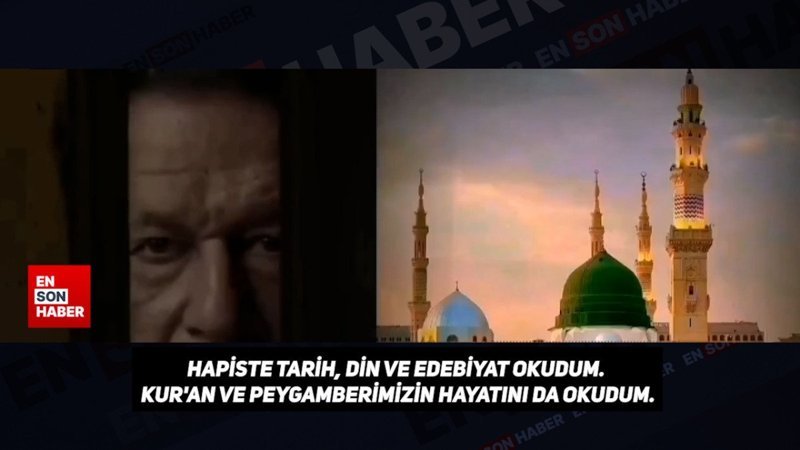 İmran Han, hapisten yapay zekayla seslendi