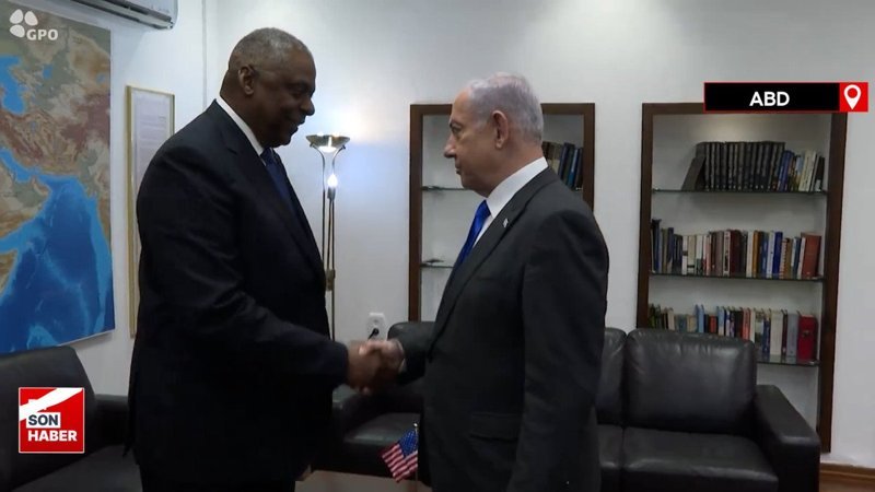 Netanyahu, ABD Savunma Bakanı Austin ile görüştü