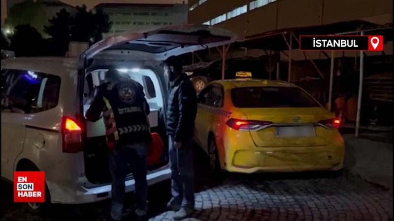 Şişli'de yolcu seçen taksiciye 4 bin 64 lira para cezası verildi