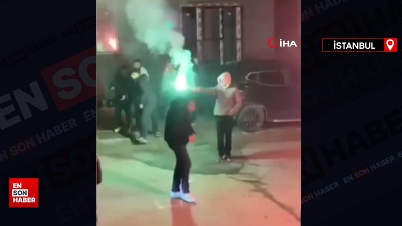 İstanbul'da cezaevinden çıkan kişiyi karşılarken havaya ateş açtılar