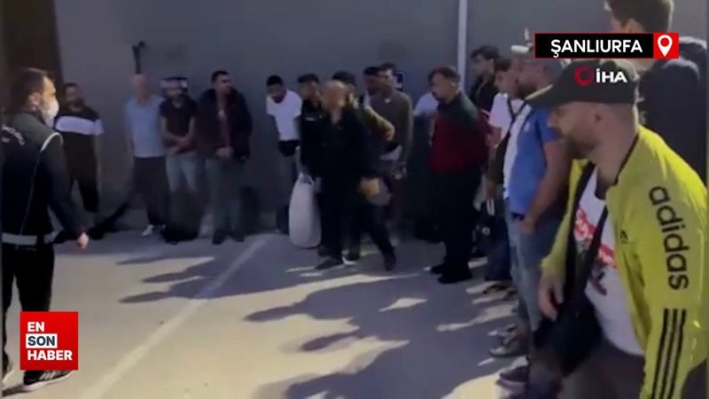 Şanlıurfa’da göçmen kaçakçılarına darbe