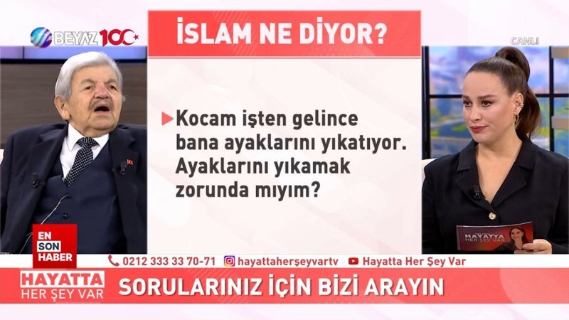 Kocamın ayaklarını yıkamak zorunda mıyım - Nur Viral'le Hayatta Her Şey Var