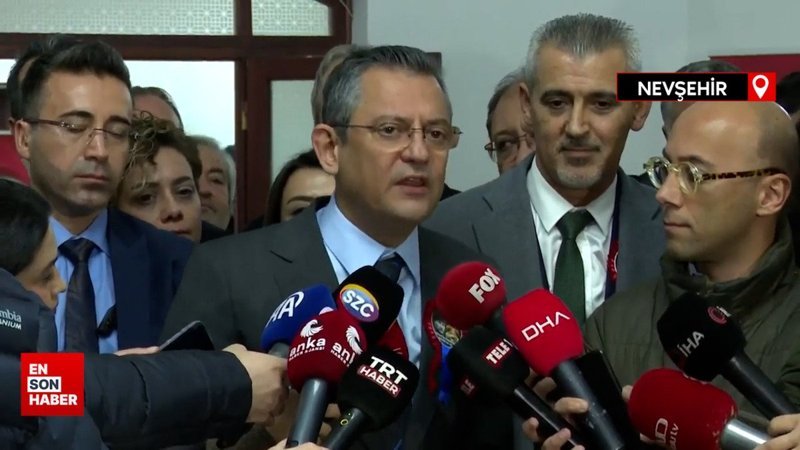 Özgür Özel: Muhalefete muhalefet yapmayız