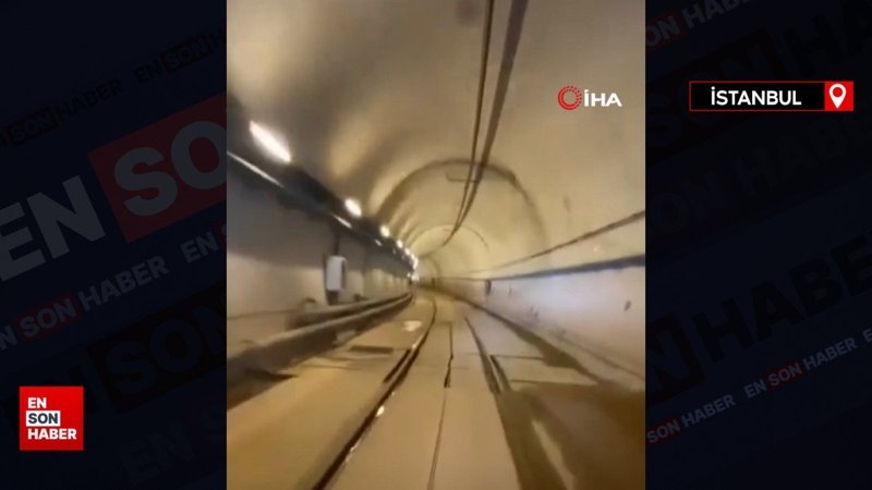 İstanbul'da Maltepe Metro istasyonuna giren motokurye kamerada