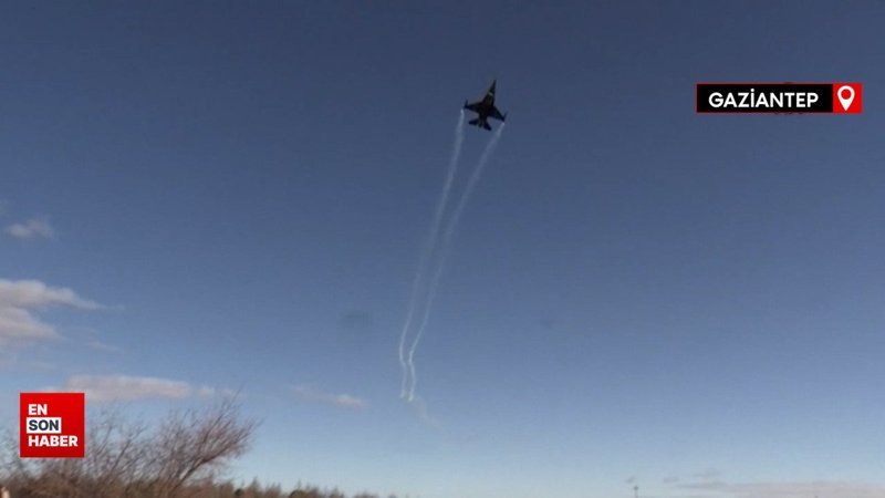 SOLOTÜRK, Gaziantep semalarında prova uçuşu yaptı
