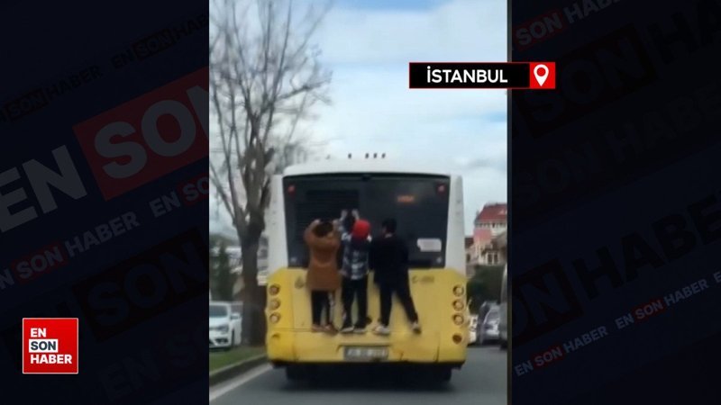 Üsküdar ve Sancaktepe'de çocukların tehlikeli yolculuğu