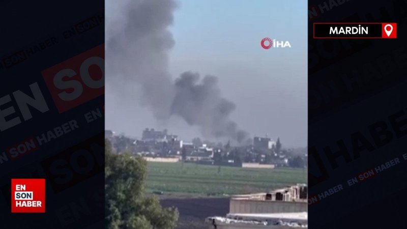 Kamışlı’da Türk SİHA'ları PKK'ya ait bir noktayı vurdu