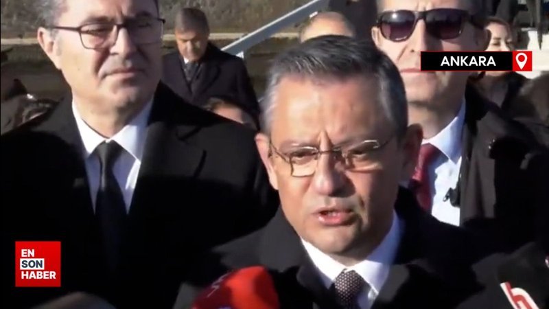 Özgür Özel: Şehit ailesi özür dilemeye kalktı