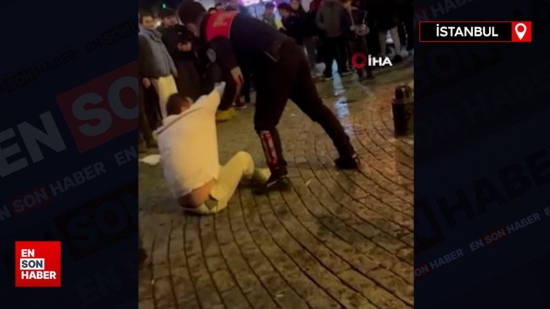 Şarkıcı Atilla Taş ve eşinin taşkınlık çıkarttığı anların yeni görüntüleri