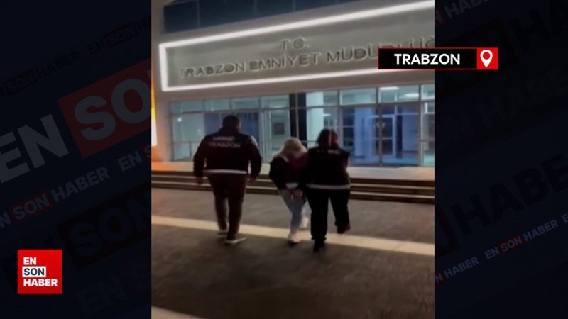 Trabzon'da uyuşturucu kullandığı görüntüleri paylaştı gözaltına alındı