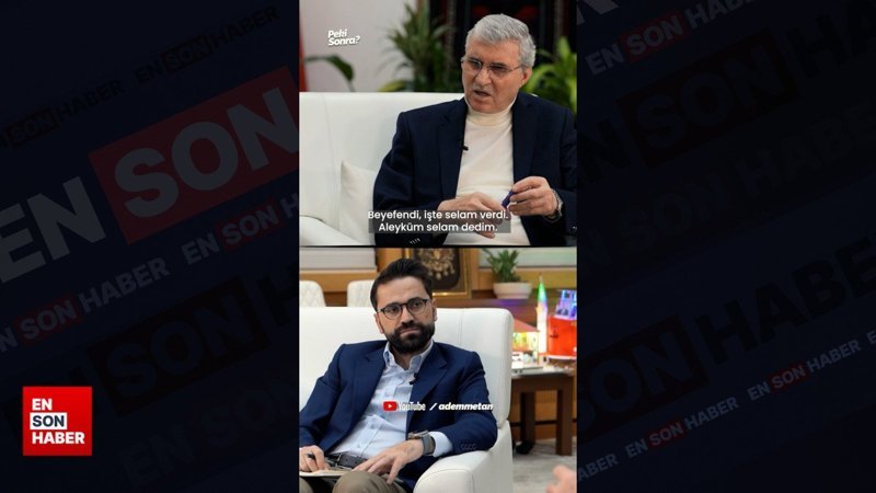 Ekrem Yüce siyasete ilk başladığı zamanları anlattı: Duygusal anlar yaşandı