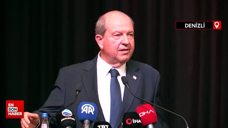 Ersin Tatar: Türkiye Kıbrıs'tan vazgeçmez, vazgeçmeyecektir