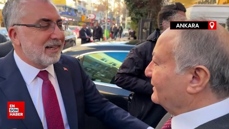 Çalışma ve Sosyal Güvenlik Bakanı Işıkhan’dan TÜRK-İŞ’e asgari ücret ziyareti