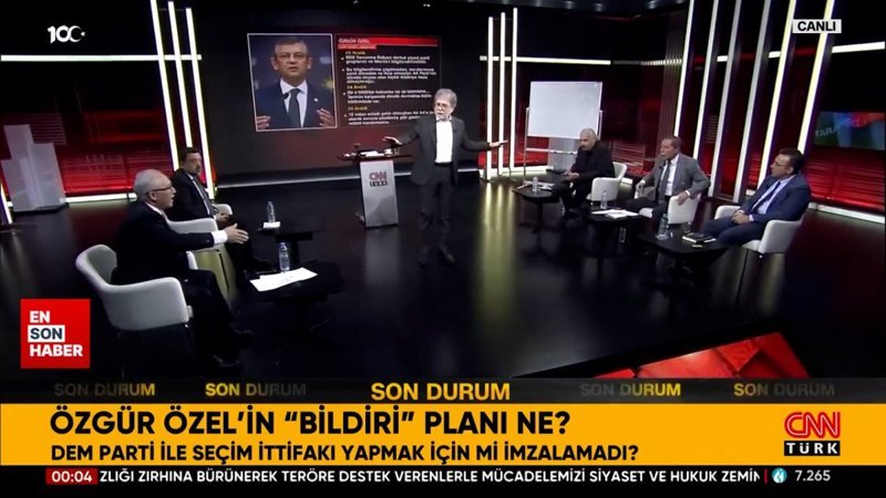 Canlı yayında Abdulkadir Selvi ve İsmail Dükel arasında kavga