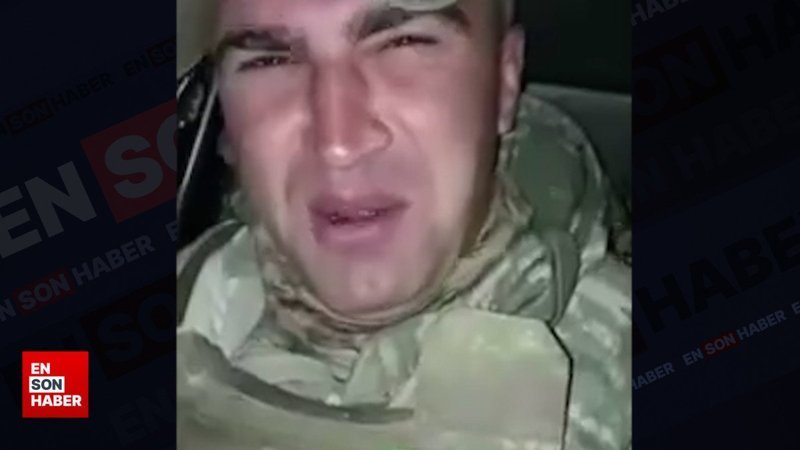 Şehidin son görüntüleri ortaya çıktı: Dönmeye değil, ölmeye gidiyorum