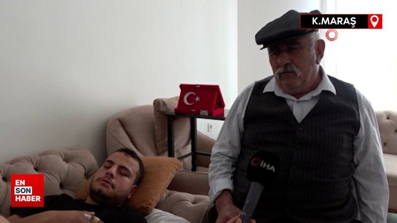 Kahramanmaraş'ta yaralı askerin dedesi: 5 torunum cephede