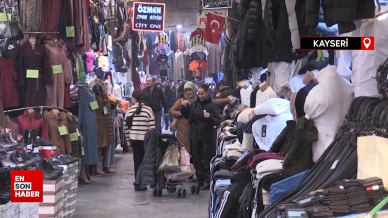 Kayseri'de alışverişte sekiz asırlık Kapalı Çarşı tercih ediliyor