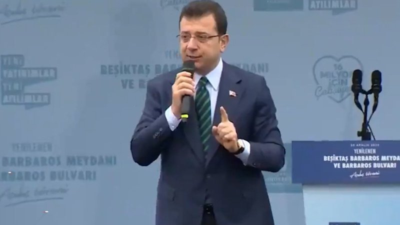 Ekrem İmamoğlu Cumhurbaşkanı Erdoğan'ın sözlerini taklit etti