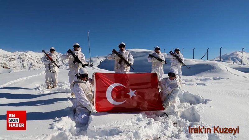 Mehmetçik'ten yeni yıl mesajı: Mutlu yıllar Türkiyem!