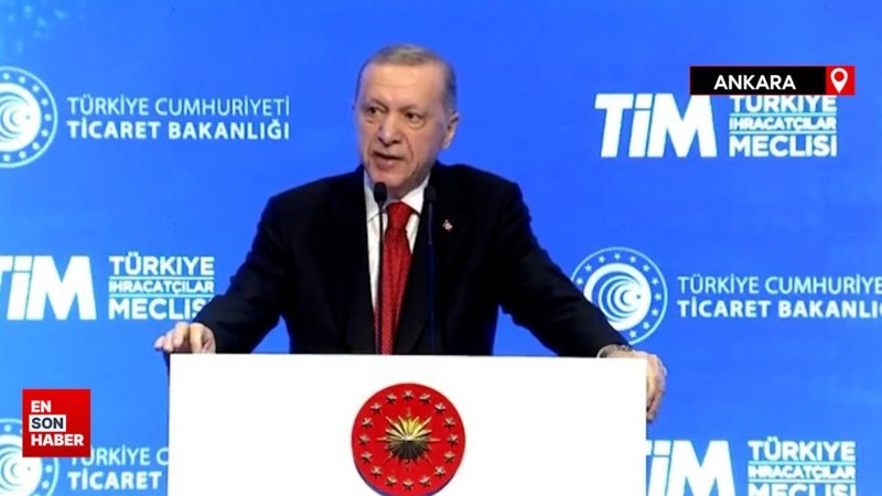 Cumhurbaşkanı Erdoğan: 2023 yılı ihracat rakamlarını açıkladı