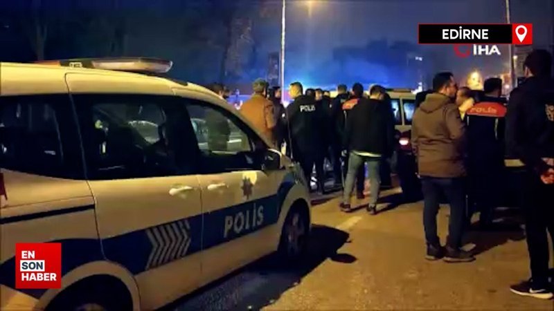 Edirne’de laf atma tartışmasında kan aktı