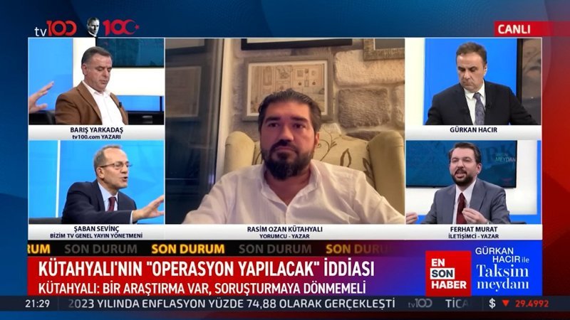 Ferhat Murat ve Şaban Sevinç arasında 'Hilafet bayrağı' tartışması