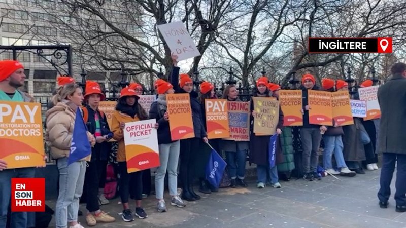 İngiltere'de pratisyen hekimler yeni yıla grevle başladı