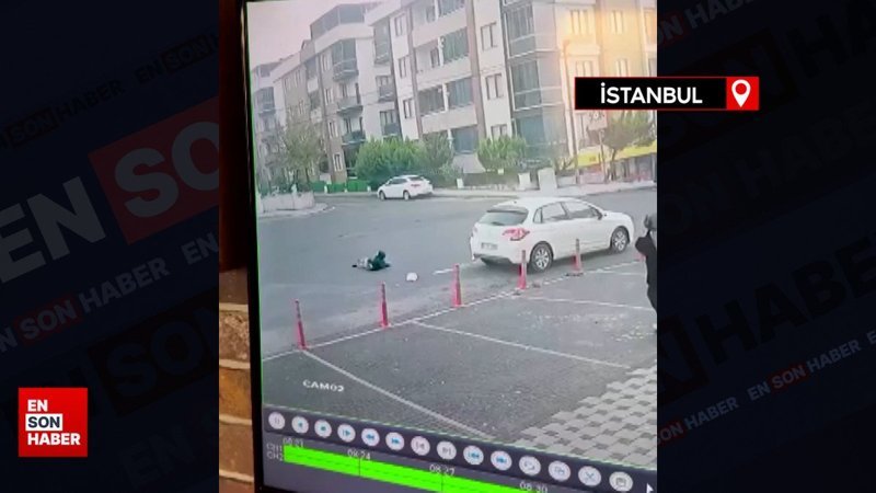 Beylikdüzü'nde yolun karşısına geçmeye çalışan çoçuğa otomobil çarptı