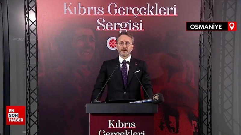 Fahrettin Altun'un Kıbrıs Gerçekleri Sergisi konuşması
