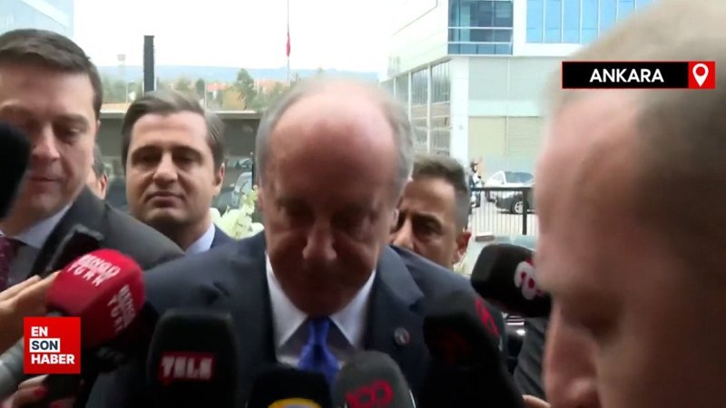 Muharrem İnce, CHP Genel Başkanı Özgür Özel'i ziyaret etti