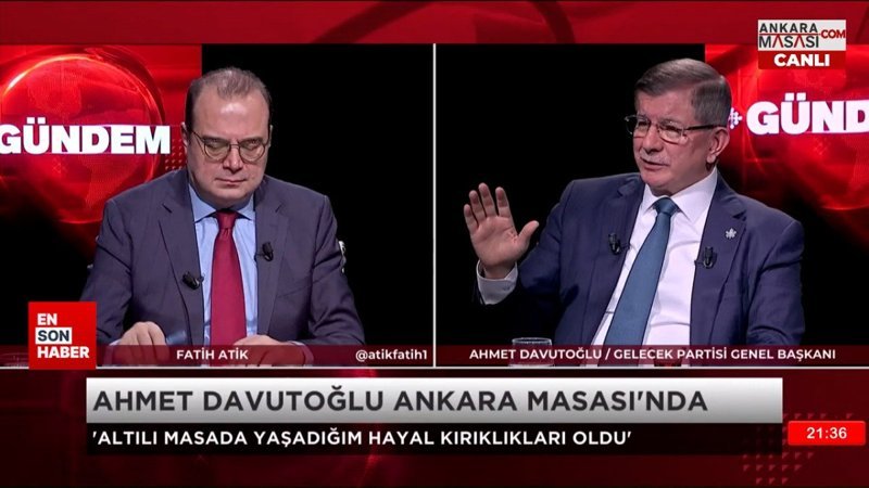 Ahmet Davutoğlu: Kemal Kılıçdaroğlu'nun tutumu hayal kırıklığına uğrattı