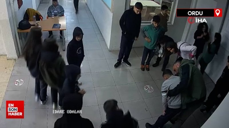 Ordu'da öğrencisinin hayatını ‘Heimlich manevrası’ ile kurtardı
